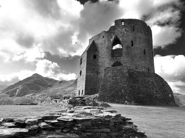 Dolbadarn Castle , LLanberis, Wales by Denis Taylor