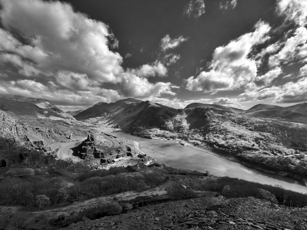 Dinorwig Slate Quarry by Denis Taylor